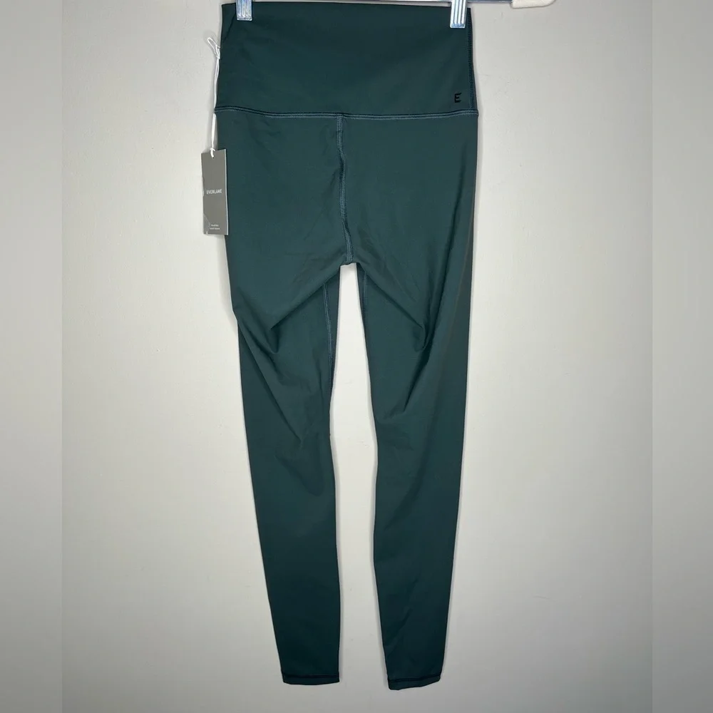 NWT Everlane Perform Regular Leggings, XS, S Dark Green - Picture 4 of 7